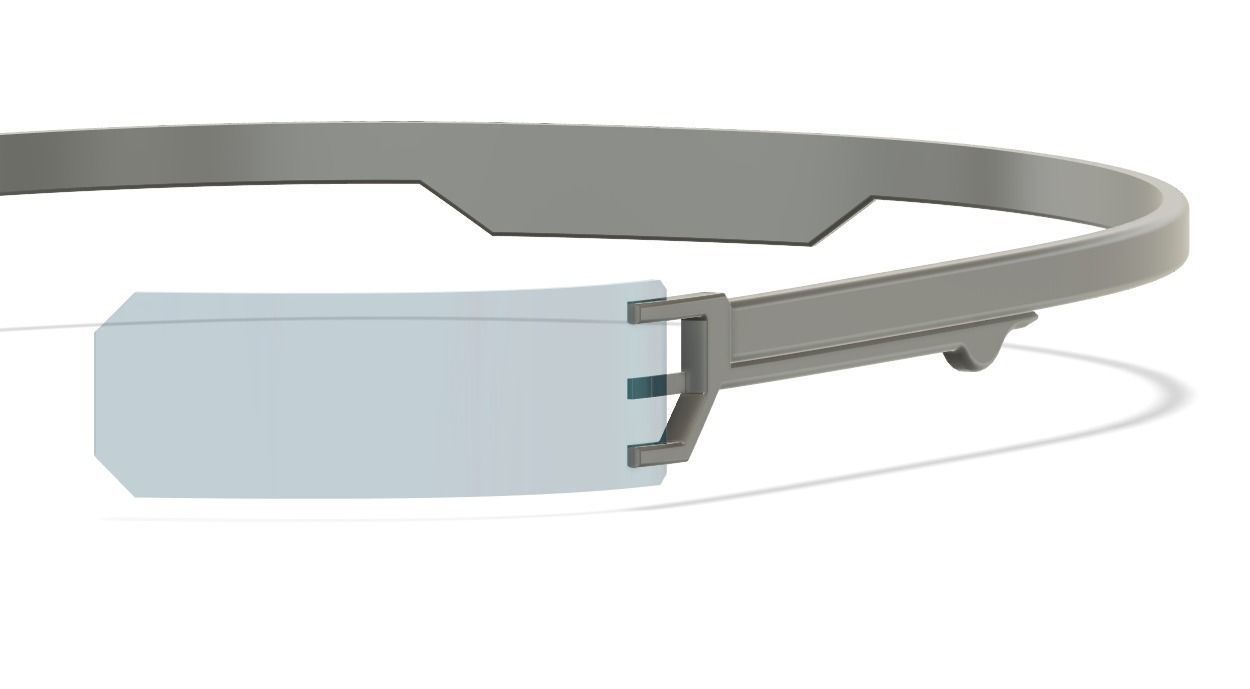 Based on the Glasses prop from Blade Runner 2049 3D print model_2