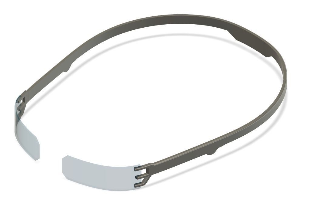 Based on the Glasses prop from Blade Runner 2049 3D print model_1