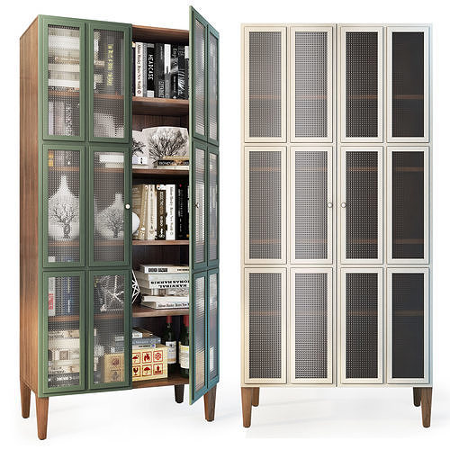 Cabinet Showcase Andersen By Etg-home 3D model