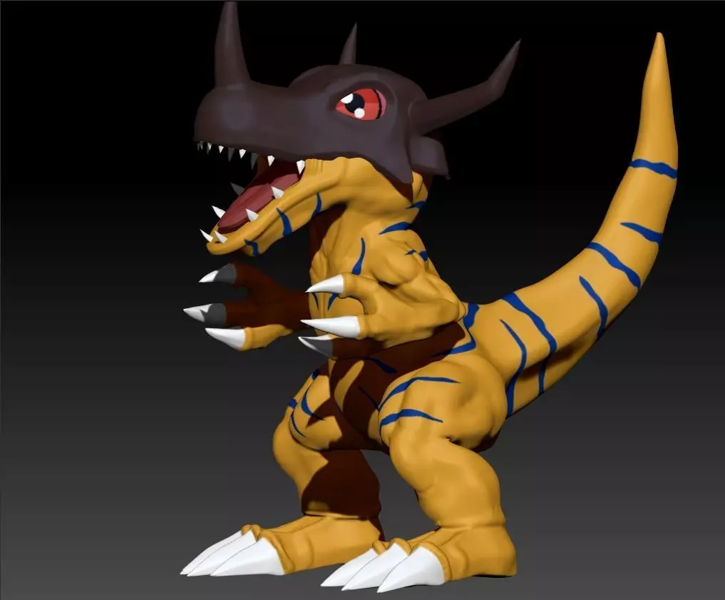 Greymon - Digimon Adventure 3D print model