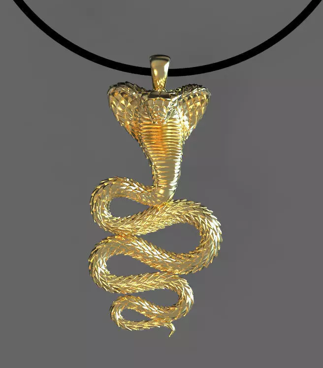 pendant cobra 3D print model