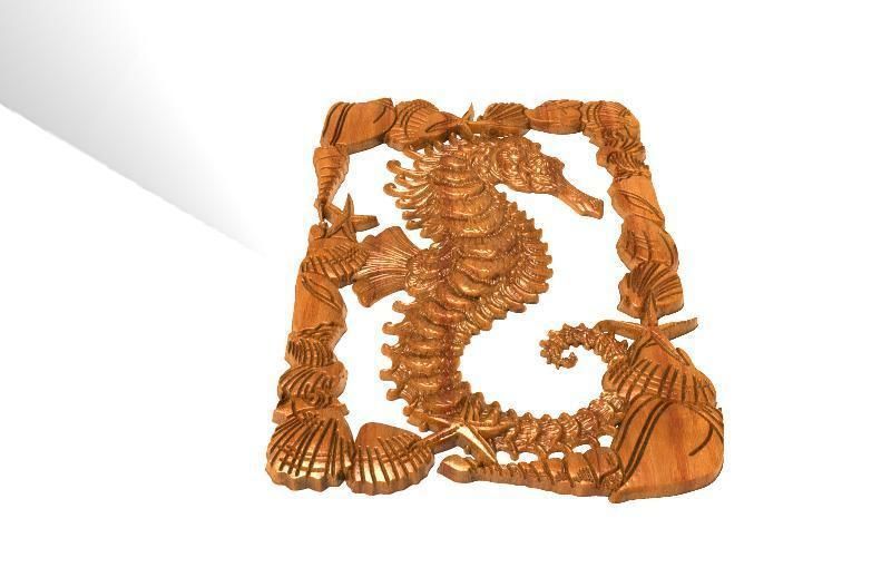 seahorse CNC 3D print model_3