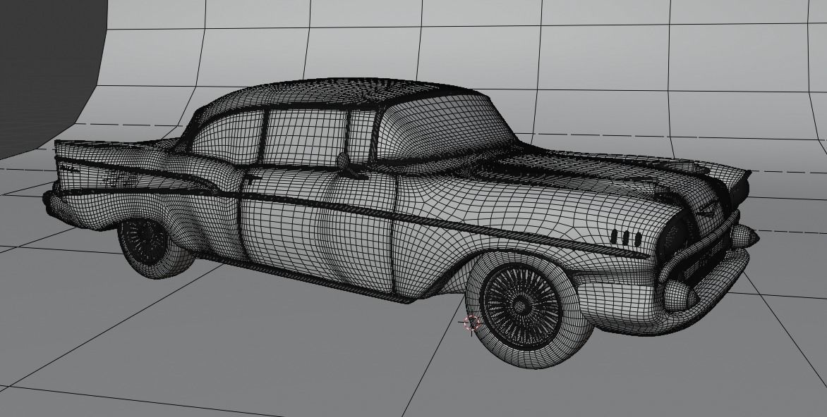 1957 Chevy Bel-Air 3D model_8