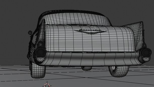 1957 Chevy Bel-Air 3D model_10