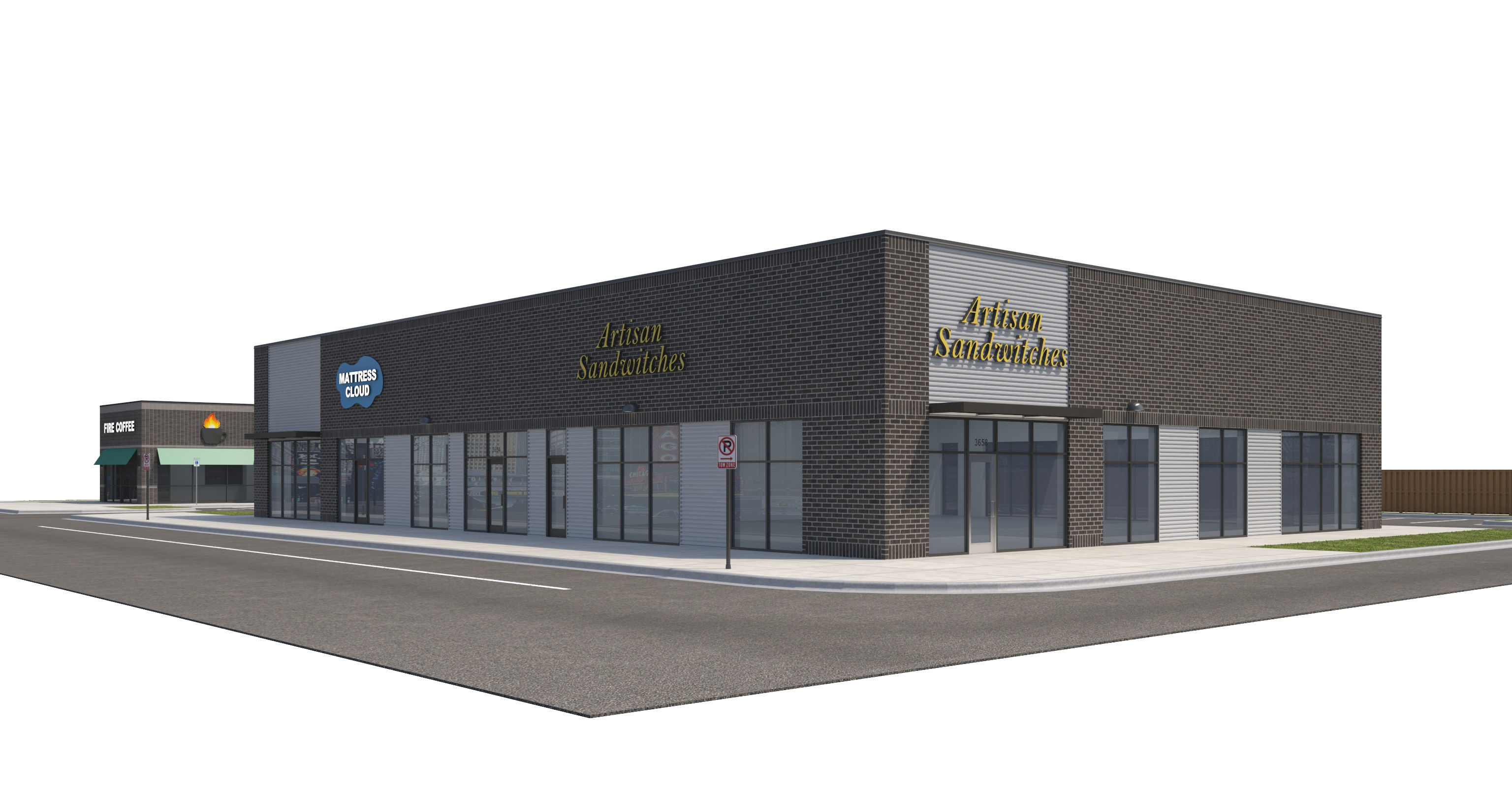 Retail-144 Retail Stores 3D model_2