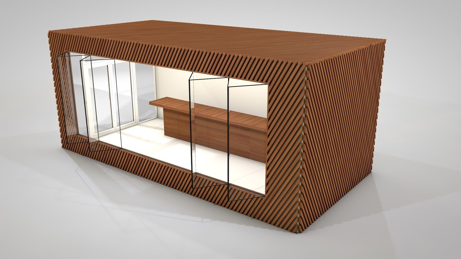 Pop-Up Store 3D model_1