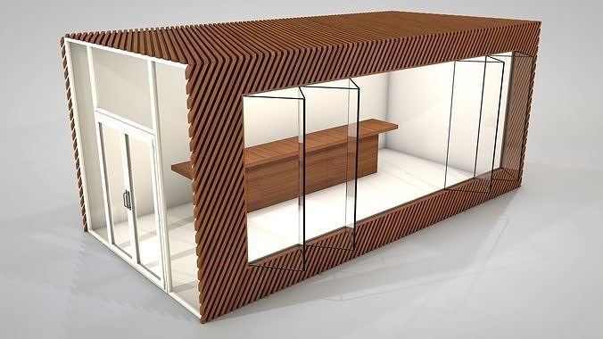 Pop-Up Store 3D model