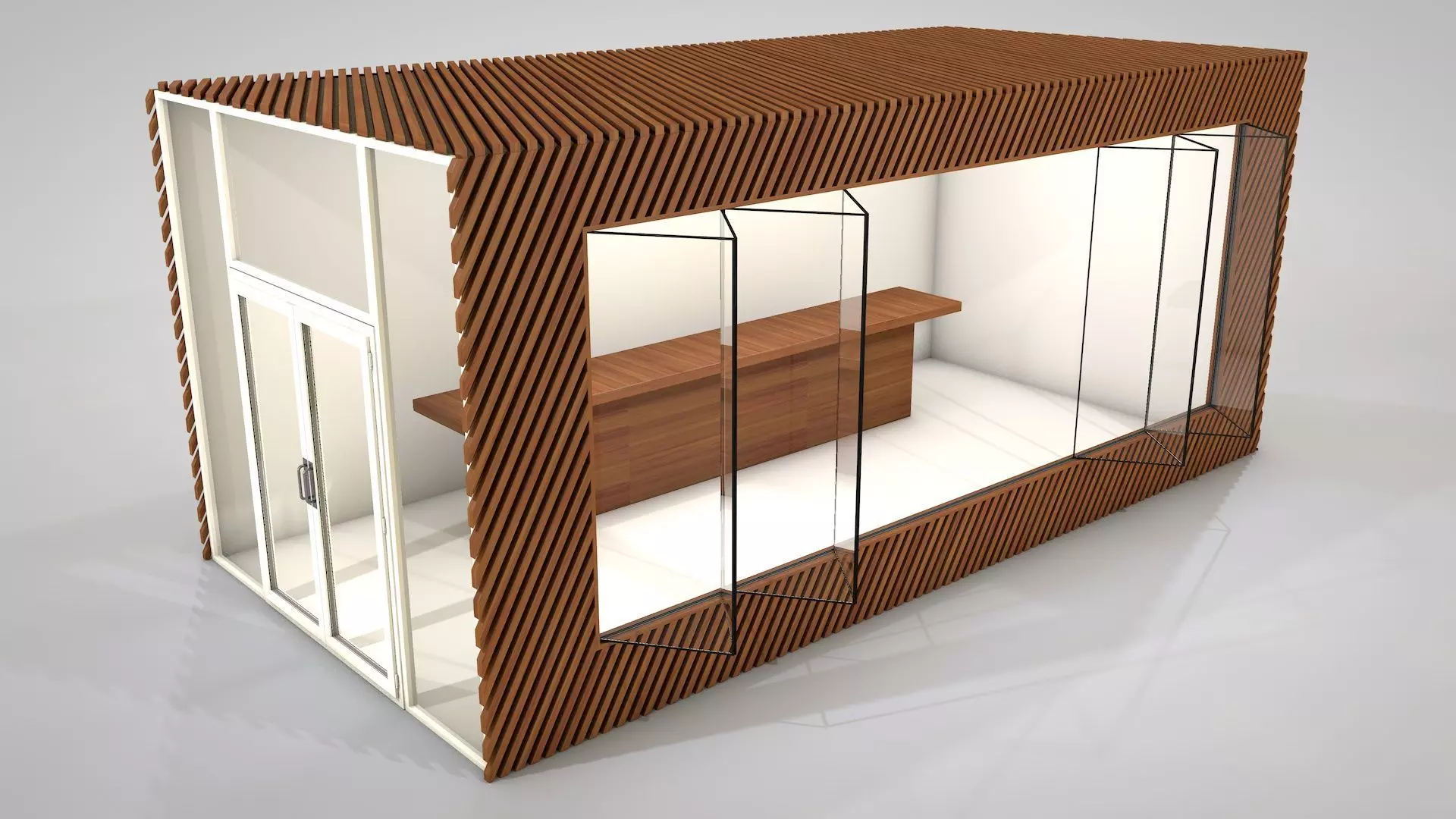 Pop-Up Store 3D model_0