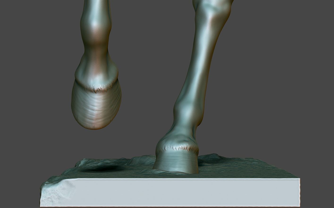 Horse Statue 3D print model_14