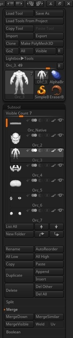 Orc Anatomy 3D print model_9