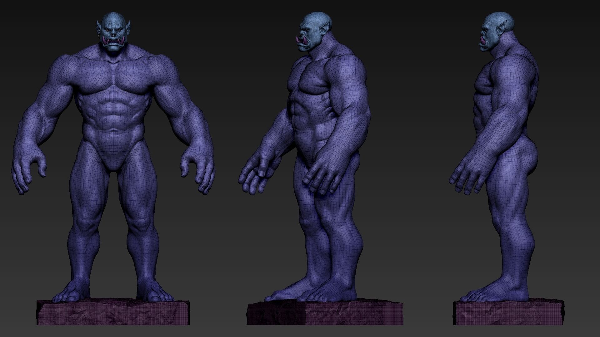Orc Anatomy 3D print model_7
