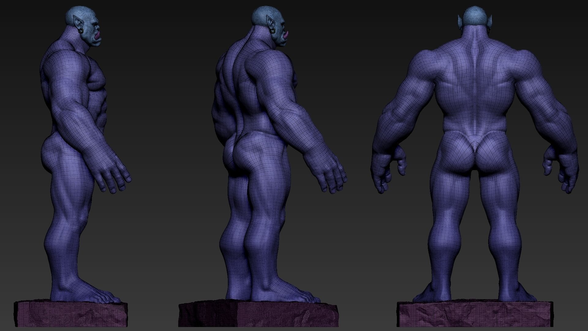 Orc Anatomy 3D print model_8