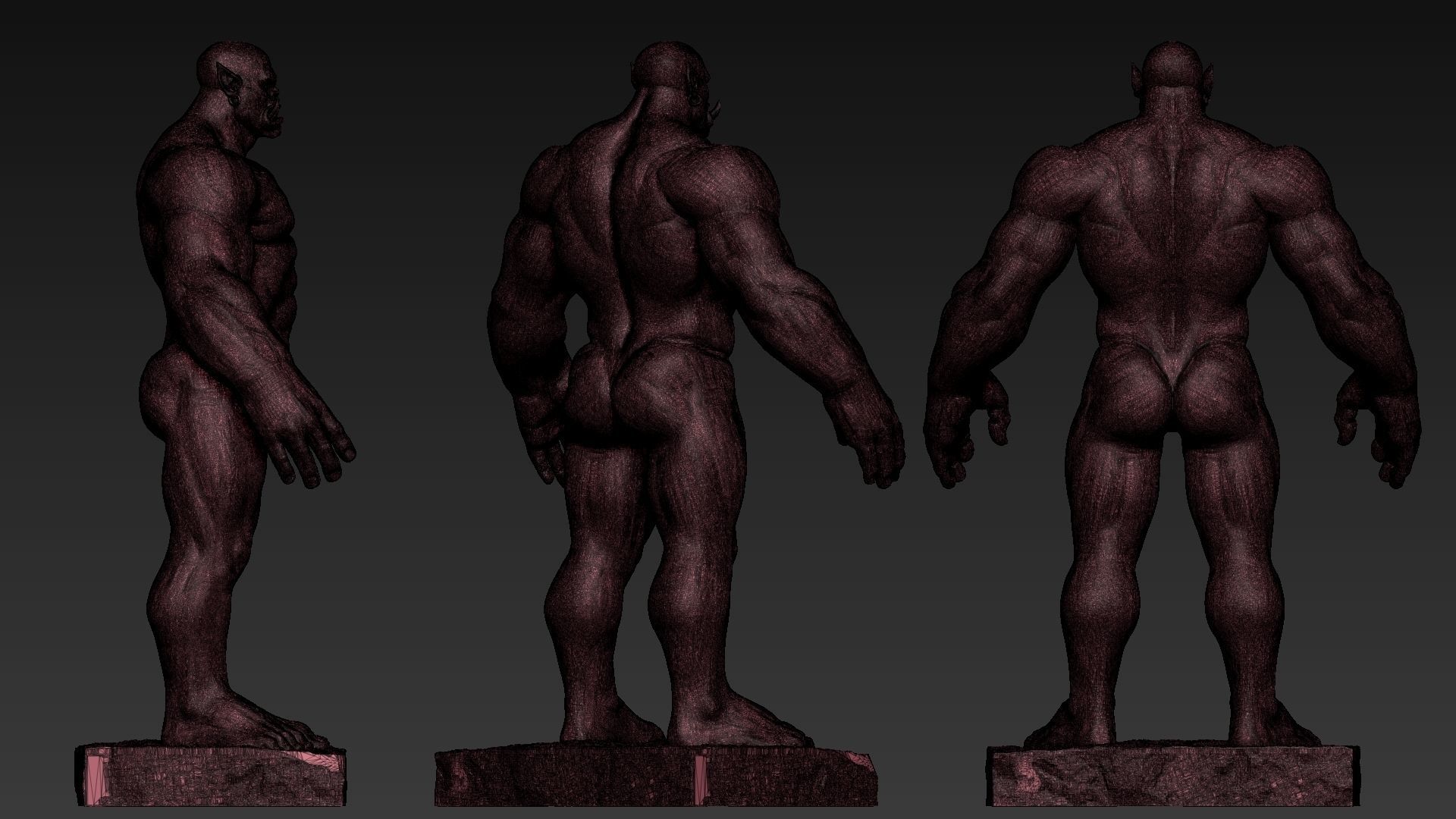 Orc Anatomy 3D print model_12