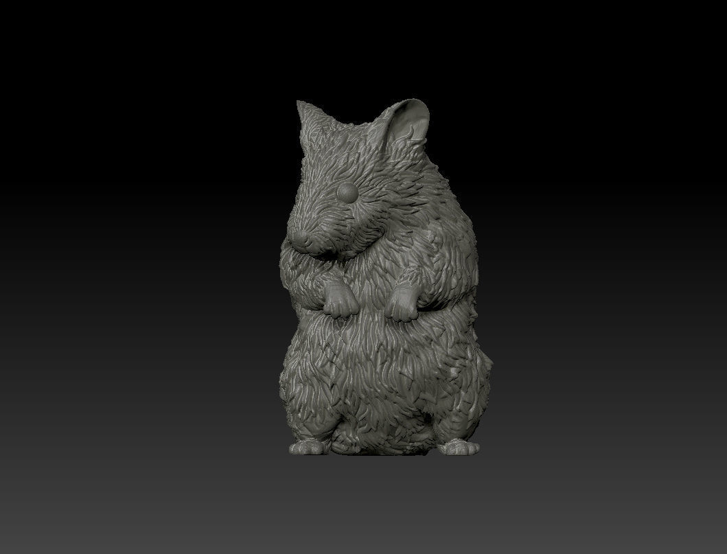 Hamster 3D Printing Model 3D print model_7