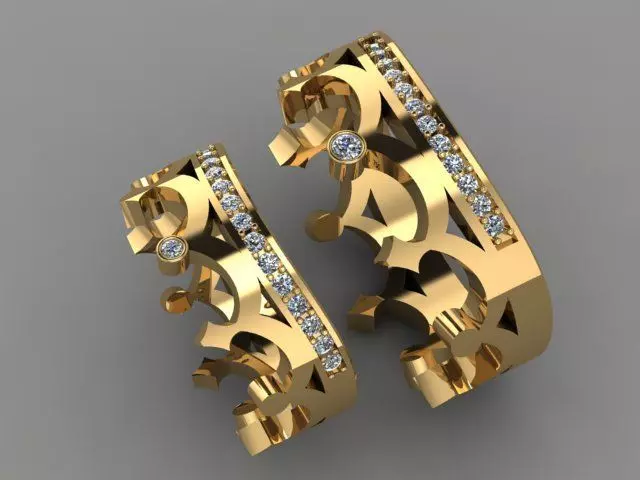 ring set 05 collection1 3D print model