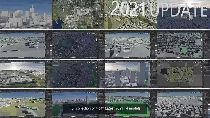 Full collection of 4 city Latest 2021 