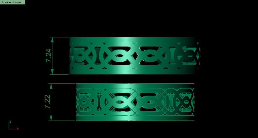 ring set 01 collection1 3D print model_25