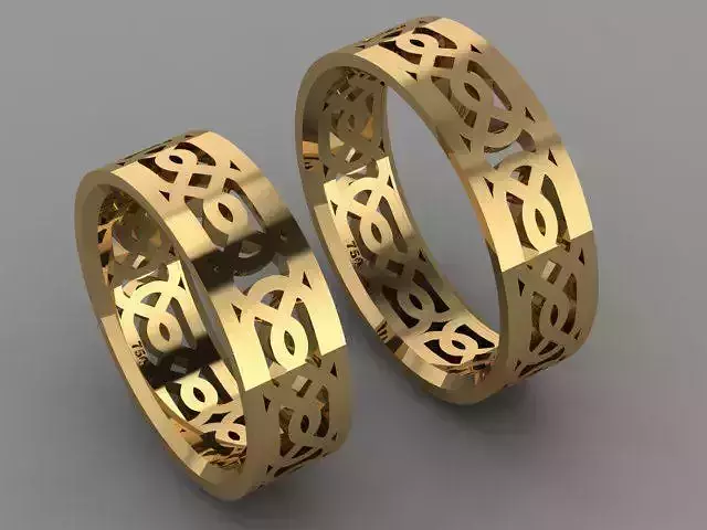 ring set 01 collection1 3D print model