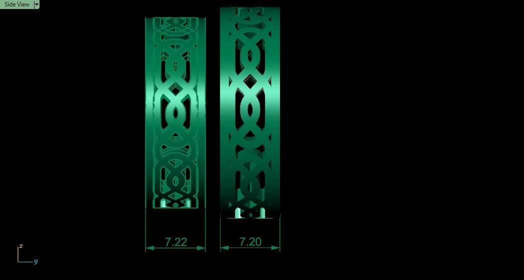 ring set 01 collection1 3D print model_26