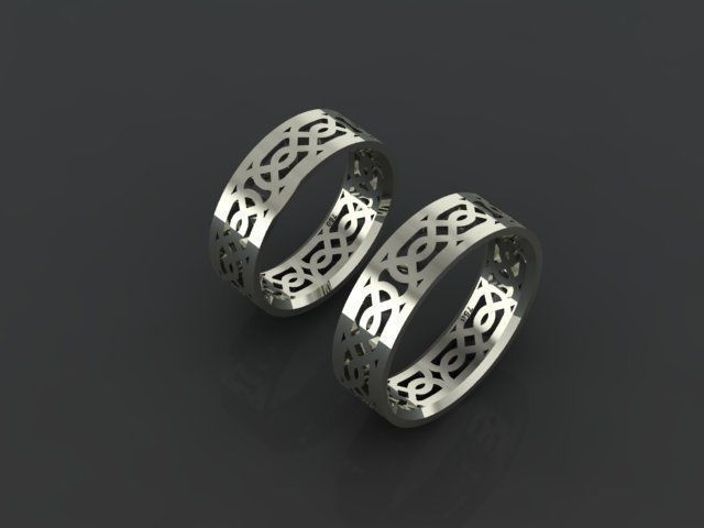 ring set 01 collection1 3D print model_20