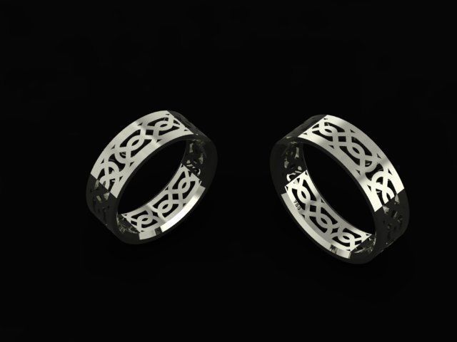 ring set 01 collection1 3D print model_16