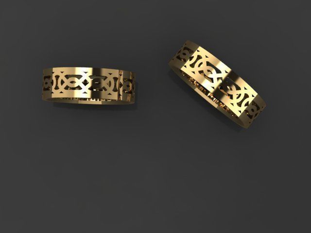 ring set 01 collection1 3D print model_15