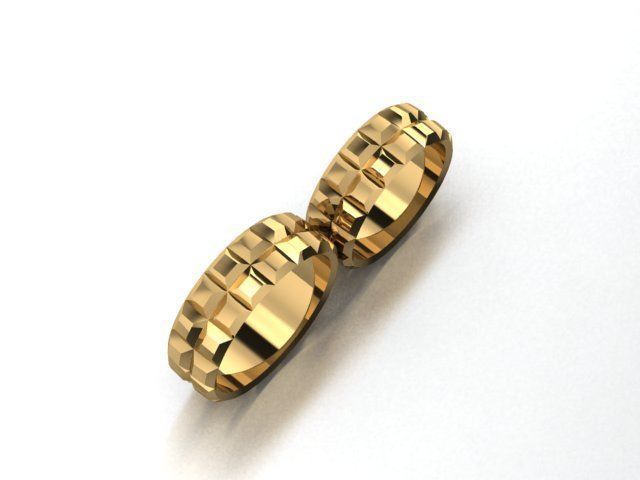 ring set 03 collection1 3D print model_4