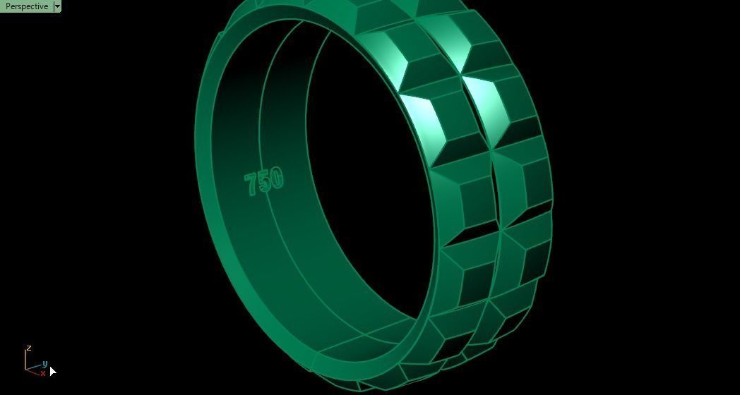 ring set 03 collection1 3D print model_12