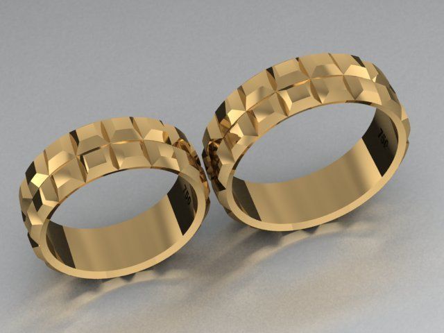 ring set 03 collection1 3D print model_2