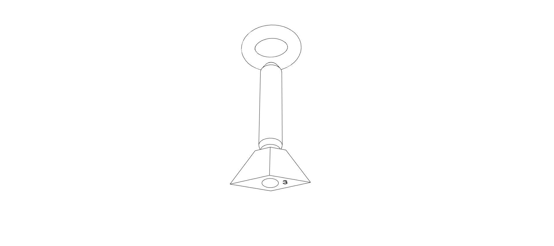 Kunai Set for plate carriers 3D print model_18