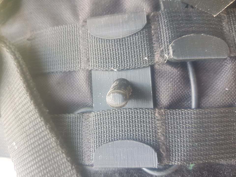 Kunai Set for plate carriers 3D print model_6