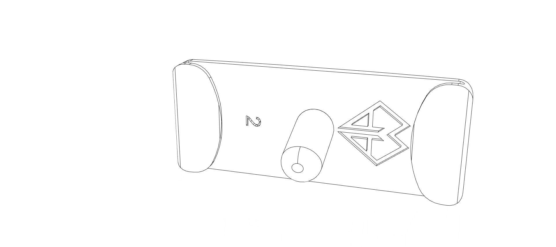 Kunai Set for plate carriers 3D print model_10