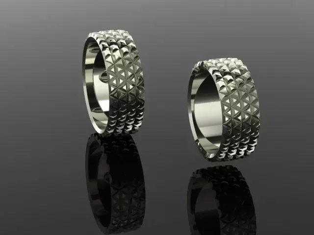 ring set 04 collection1 3D print model_0
