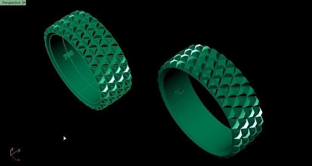 ring set 04 collection1 3D print model_5