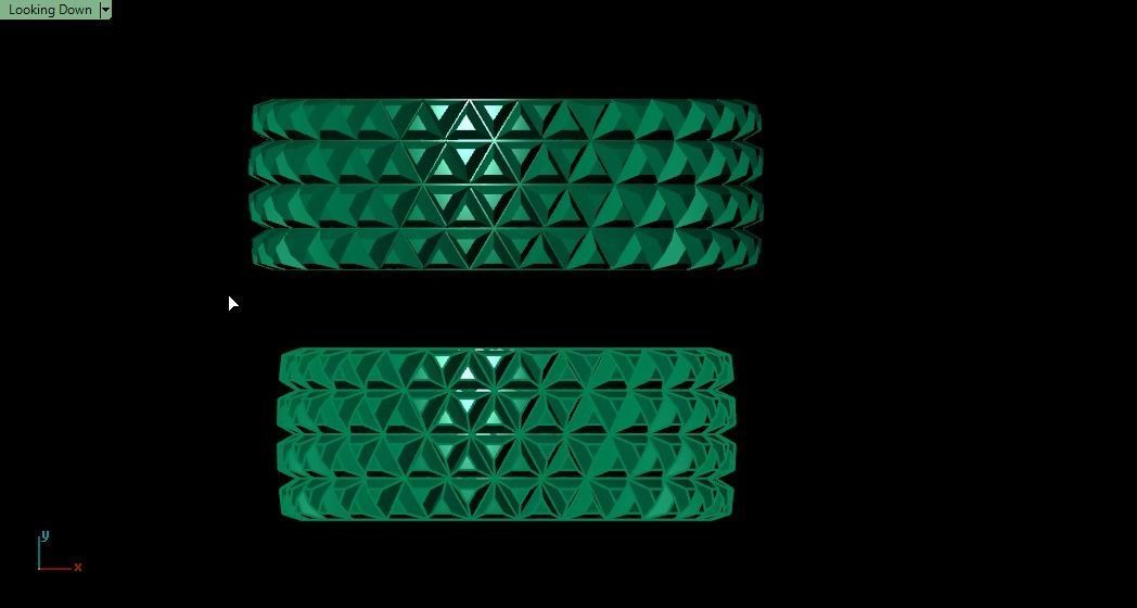 ring set 04 collection1 3D print model_2