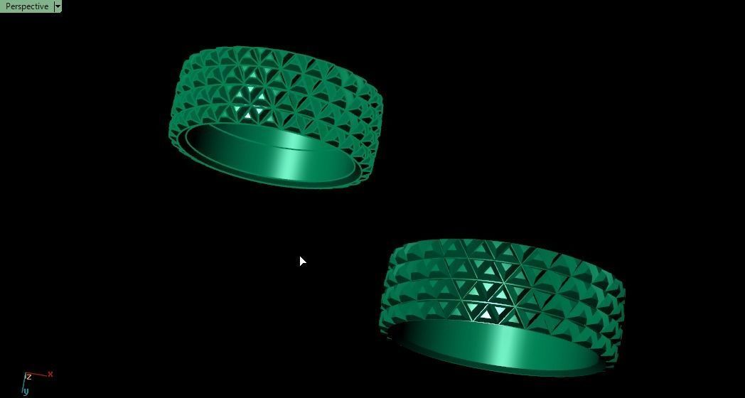 ring set 04 collection1 3D print model_14