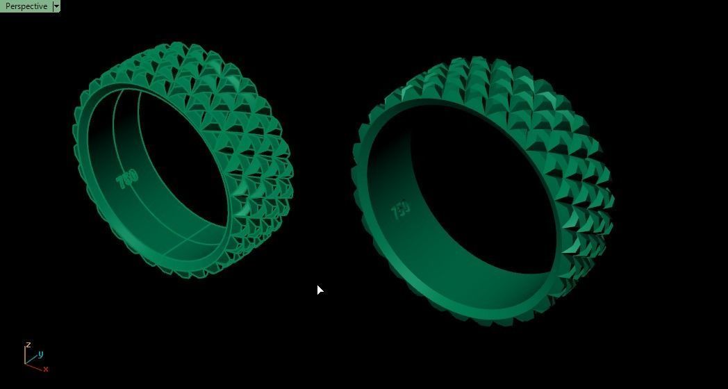 ring set 04 collection1 3D print model_4