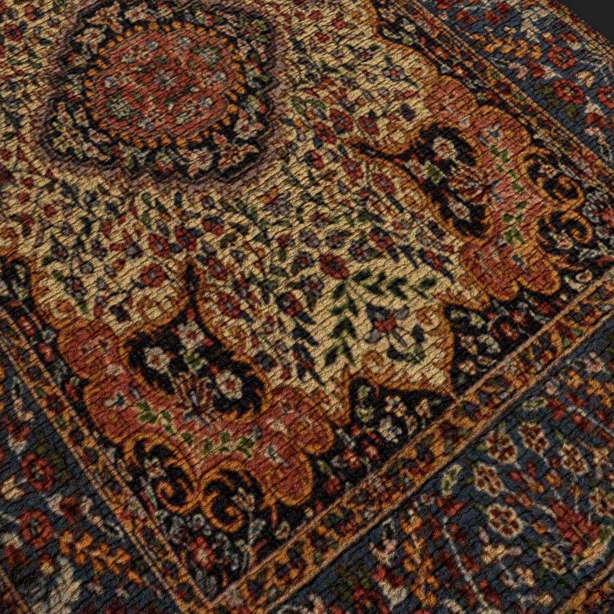 Three Highly Detailed Medieval Tapestry 3D Model Collection_47