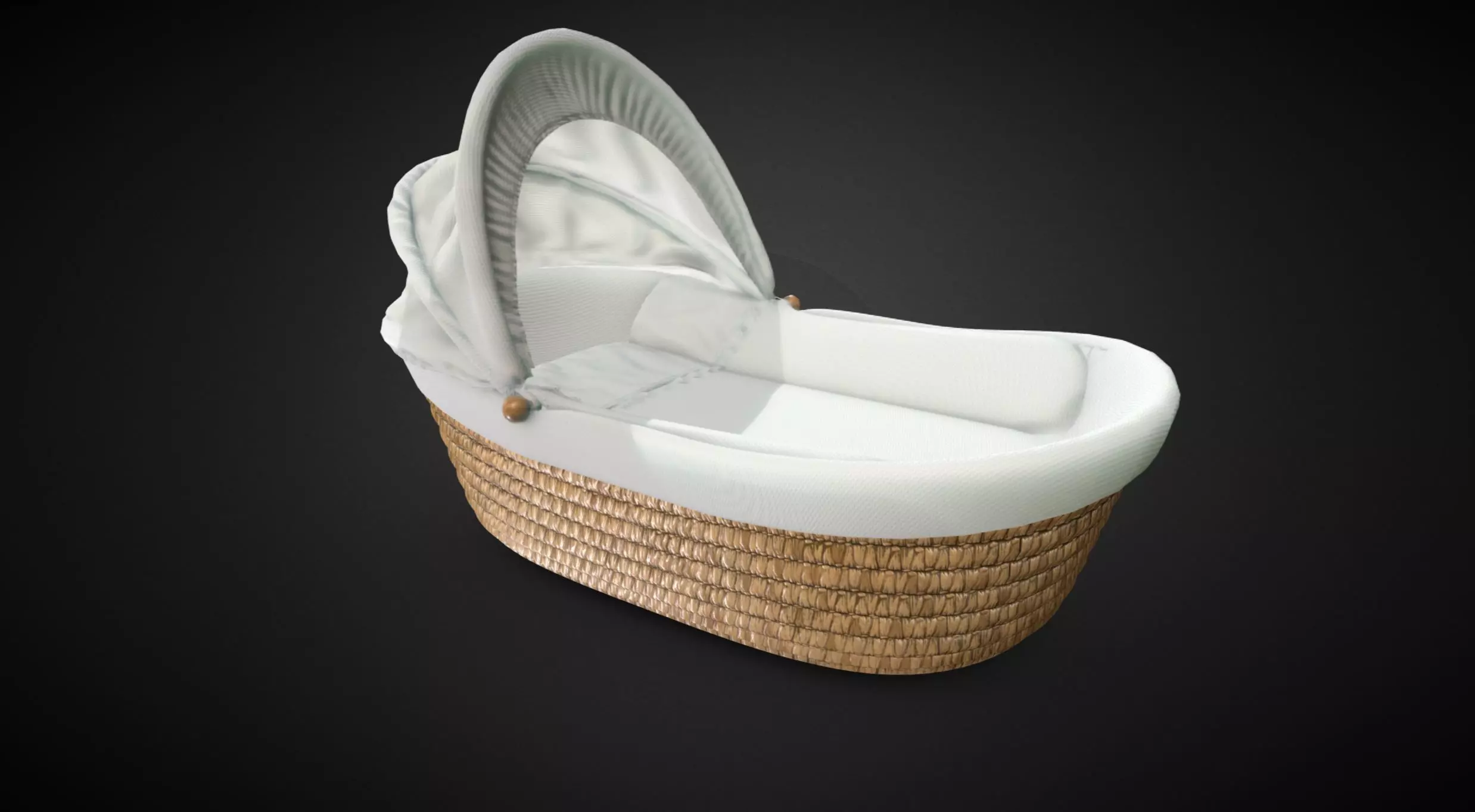 Cradle VR 8k poly  Low-poly 3D model_0