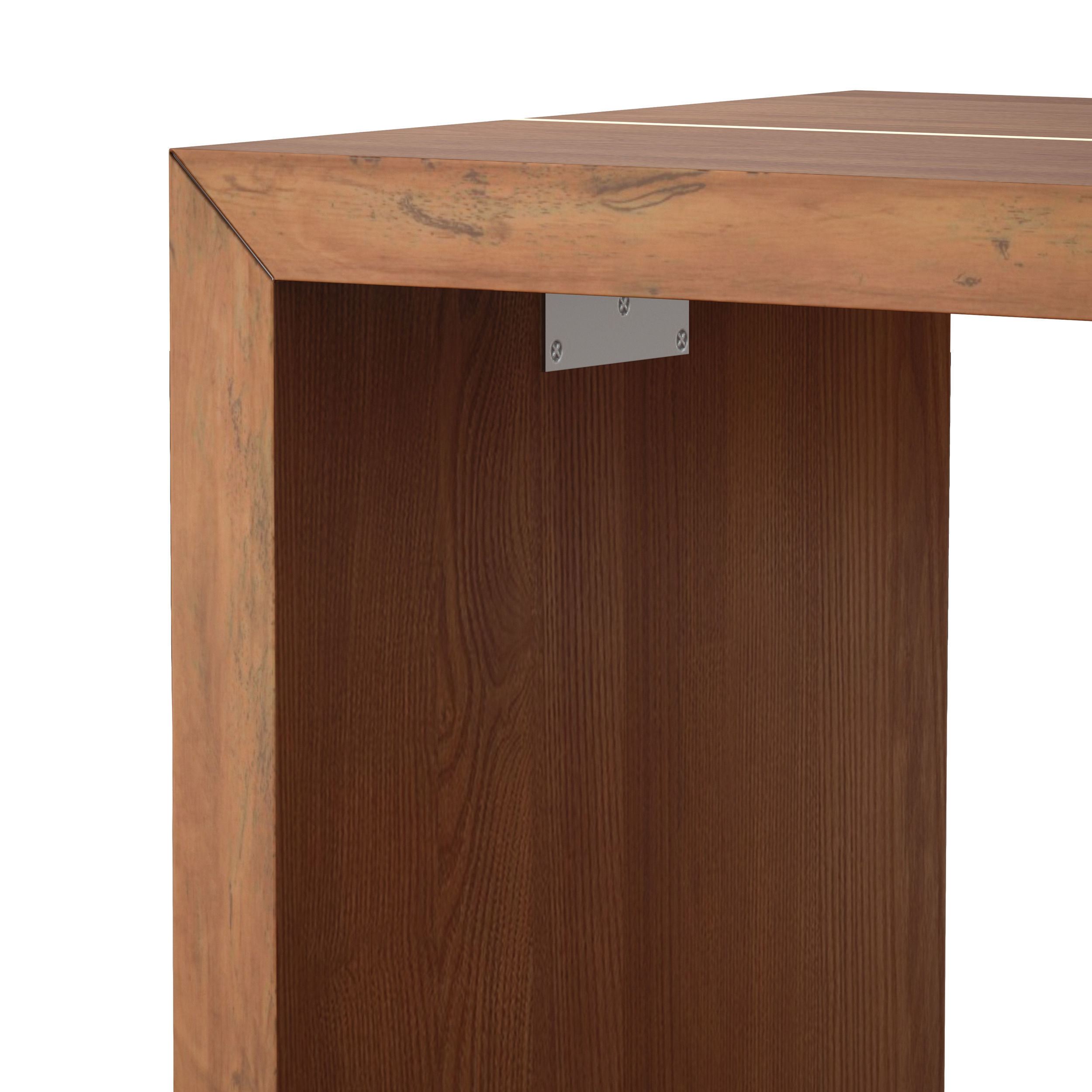 Montana 60x18 Live Edge Console Table Crate and Barrel 3D model_9