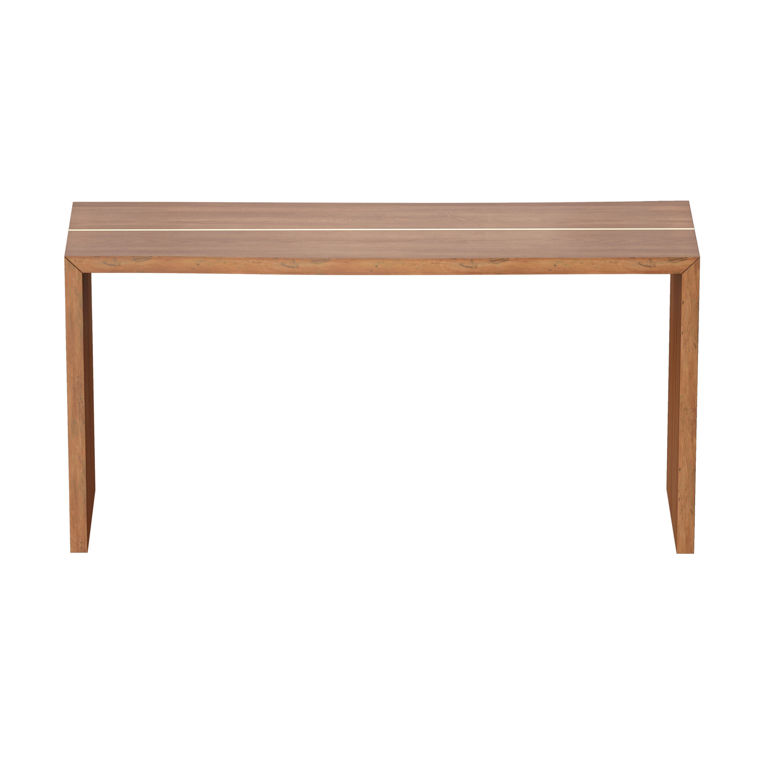 Montana 60x18 Live Edge Console Table Crate and Barrel 3D model_4