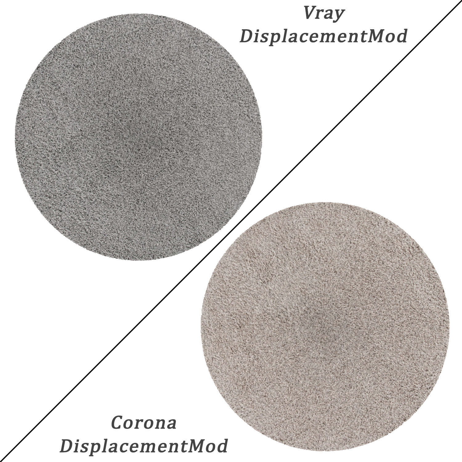 Round Rug Set 188 3D model_1