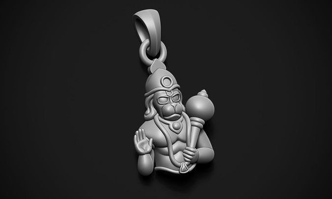 Simple Hanuman 3D print model
