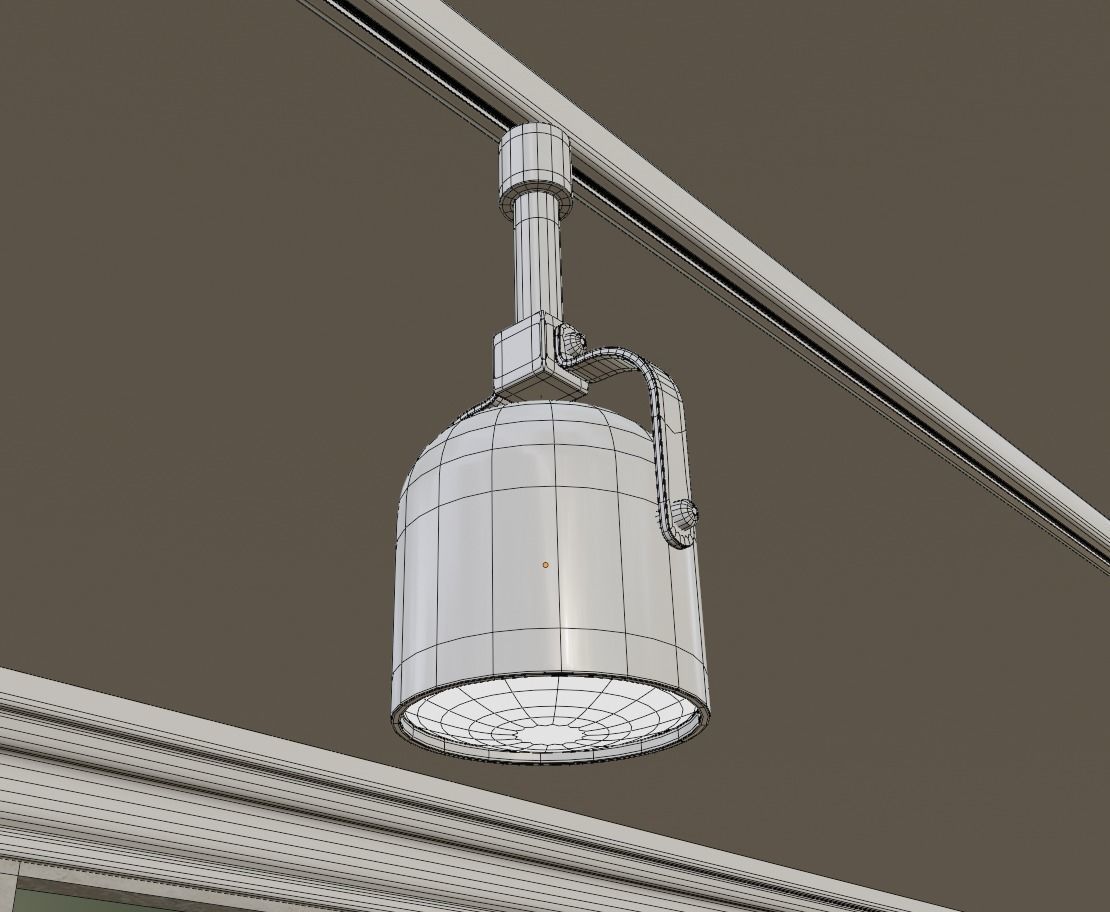 Art Gallery Low-poly 3D model_15