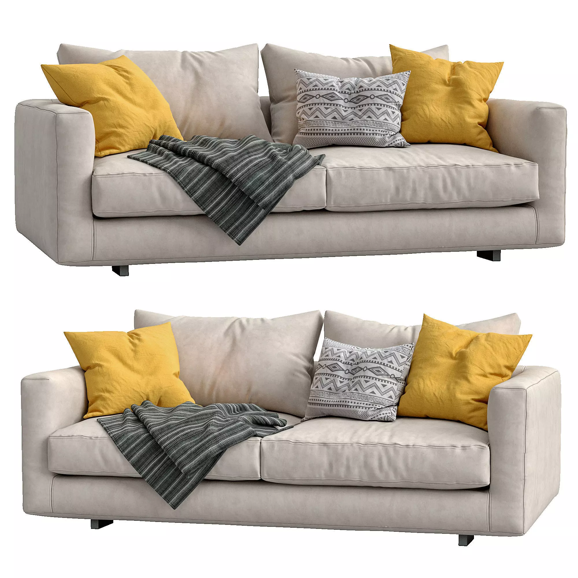 Sofa Malibu By Marac 3D model