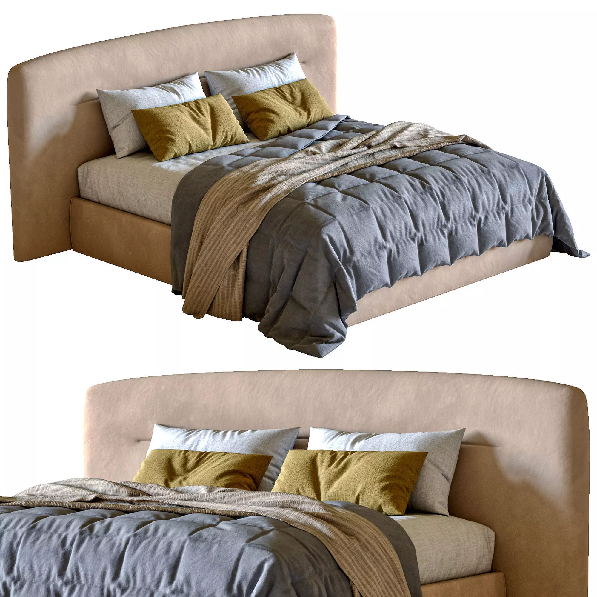 Jesse Bed Prince 3D model