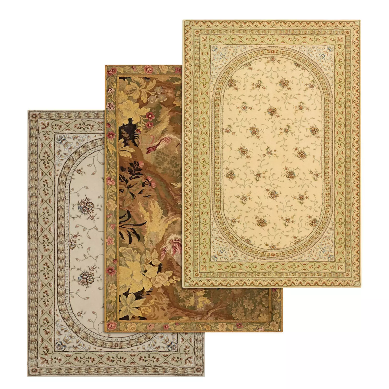 Rug Set 2250 3D model