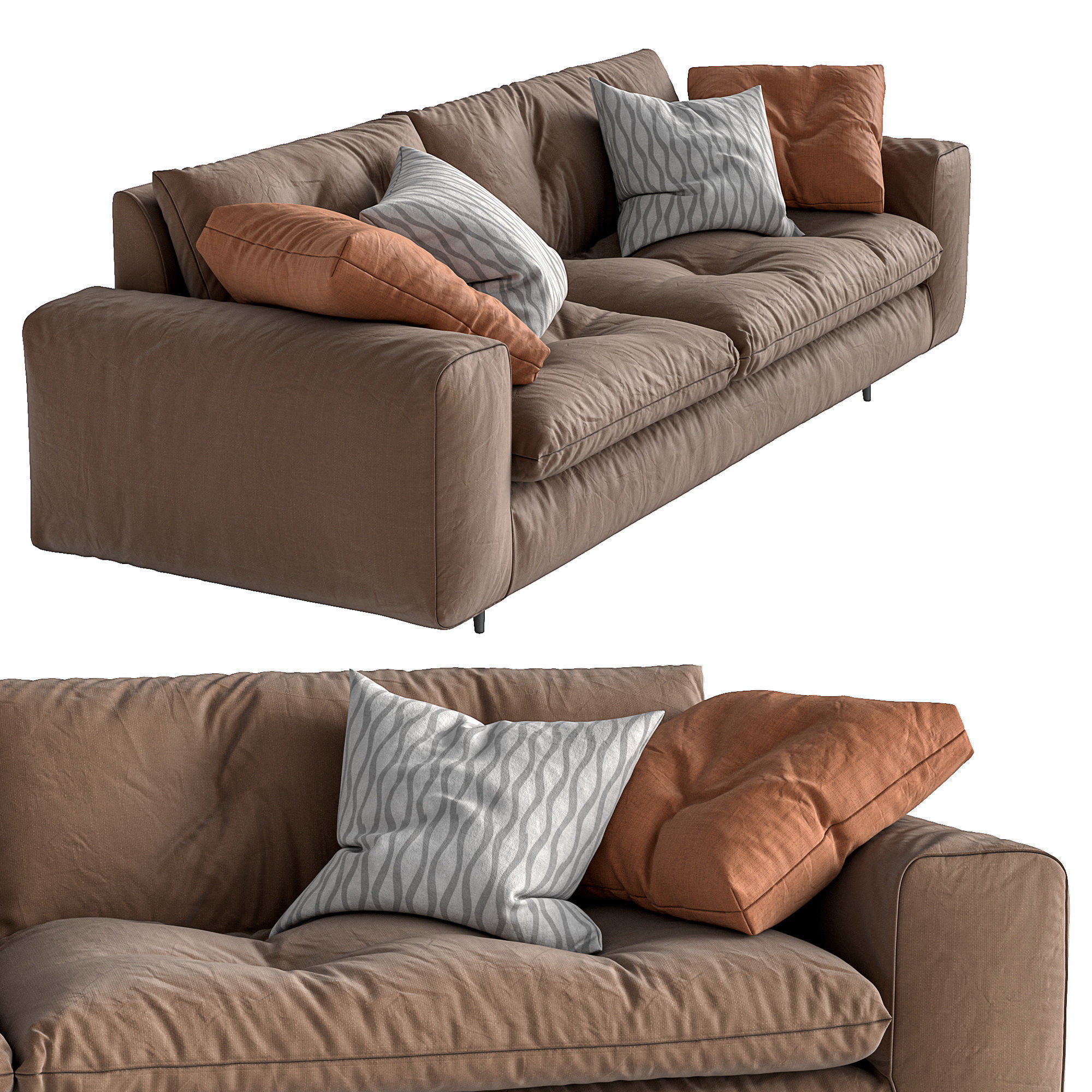 Bonaldo Sofa AVARIT 3D model_1