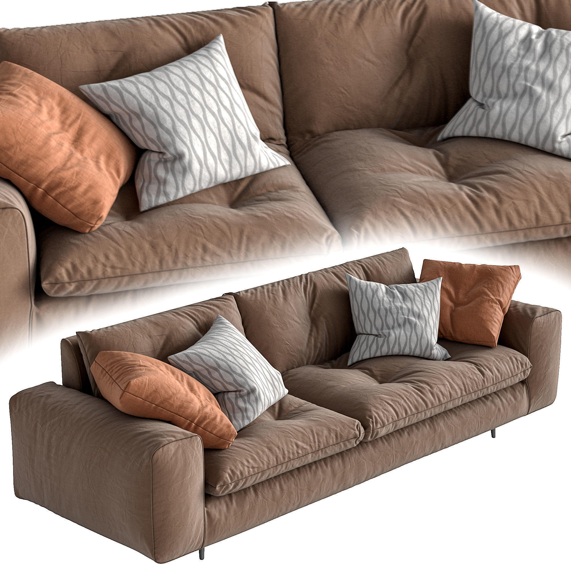 Bonaldo Sofa AVARIT 3D model_2