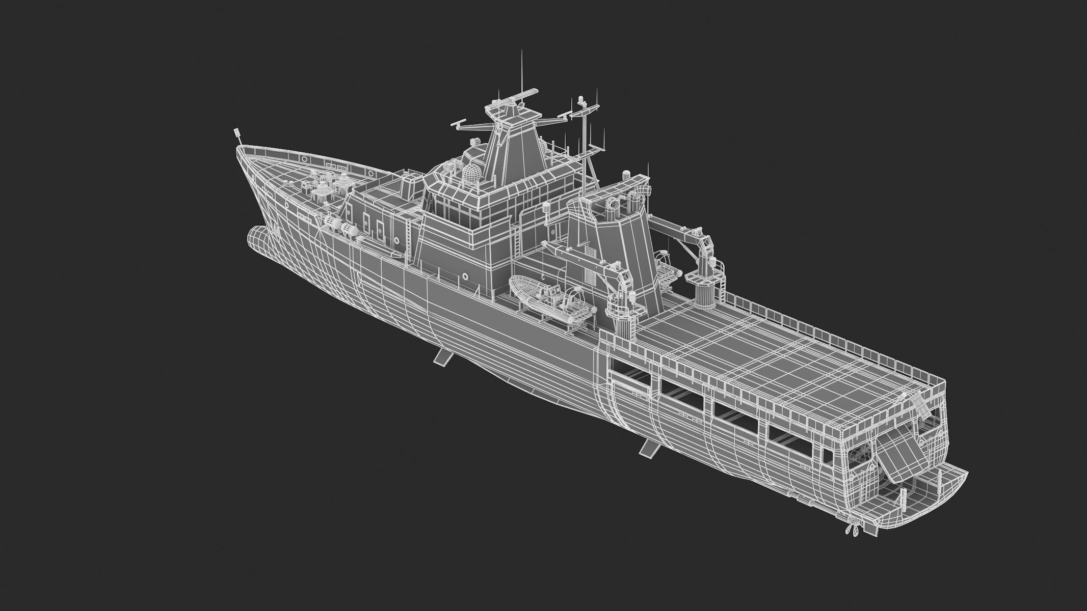 Arafura Class OPV 3D model_16